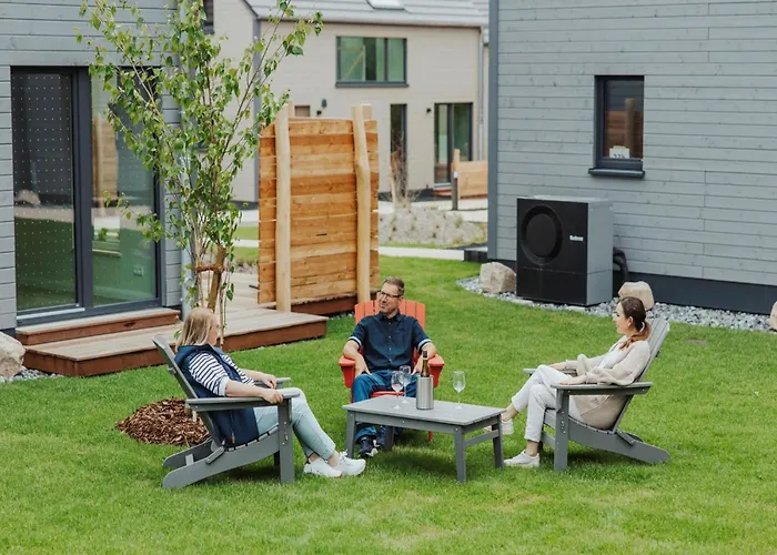 Hébergement de vacances Skandinavisch Eingerichtetes Doppelhaus In Sagard